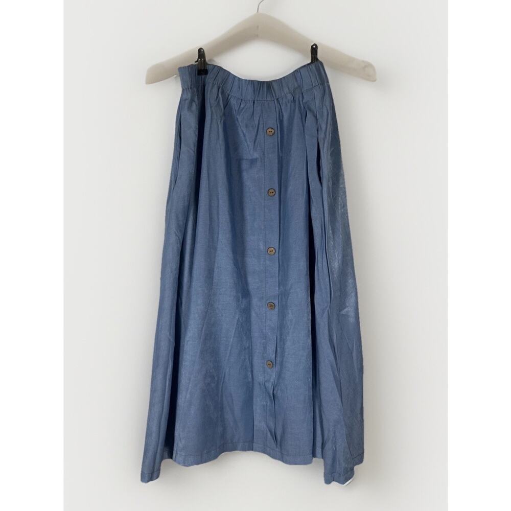 Skirt Women 2XL Jeans Color Lightweight